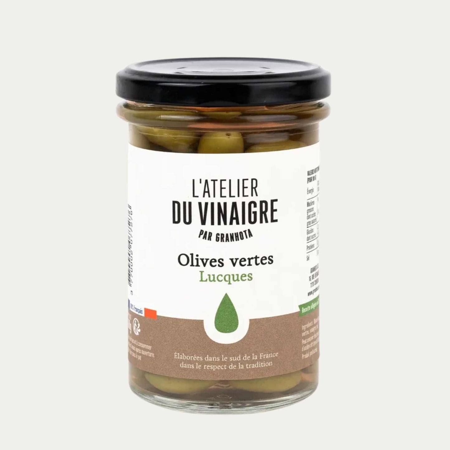 Olive Lucques verdi all’aceto, Granhota