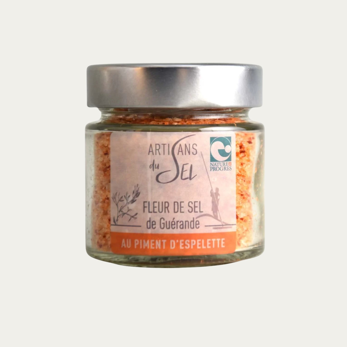 Fleur de Sel (Fior di sale) di Guérande al Peperoncino d’Espelette AOP Bio