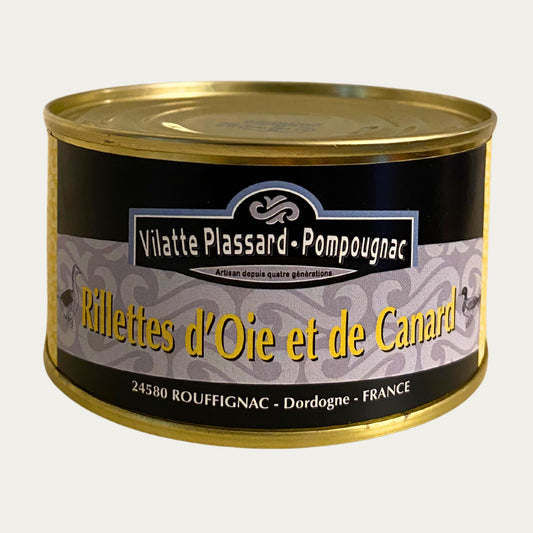 Rillette d'oca e anatra, Maison Vilatte Plassard Pompougnac